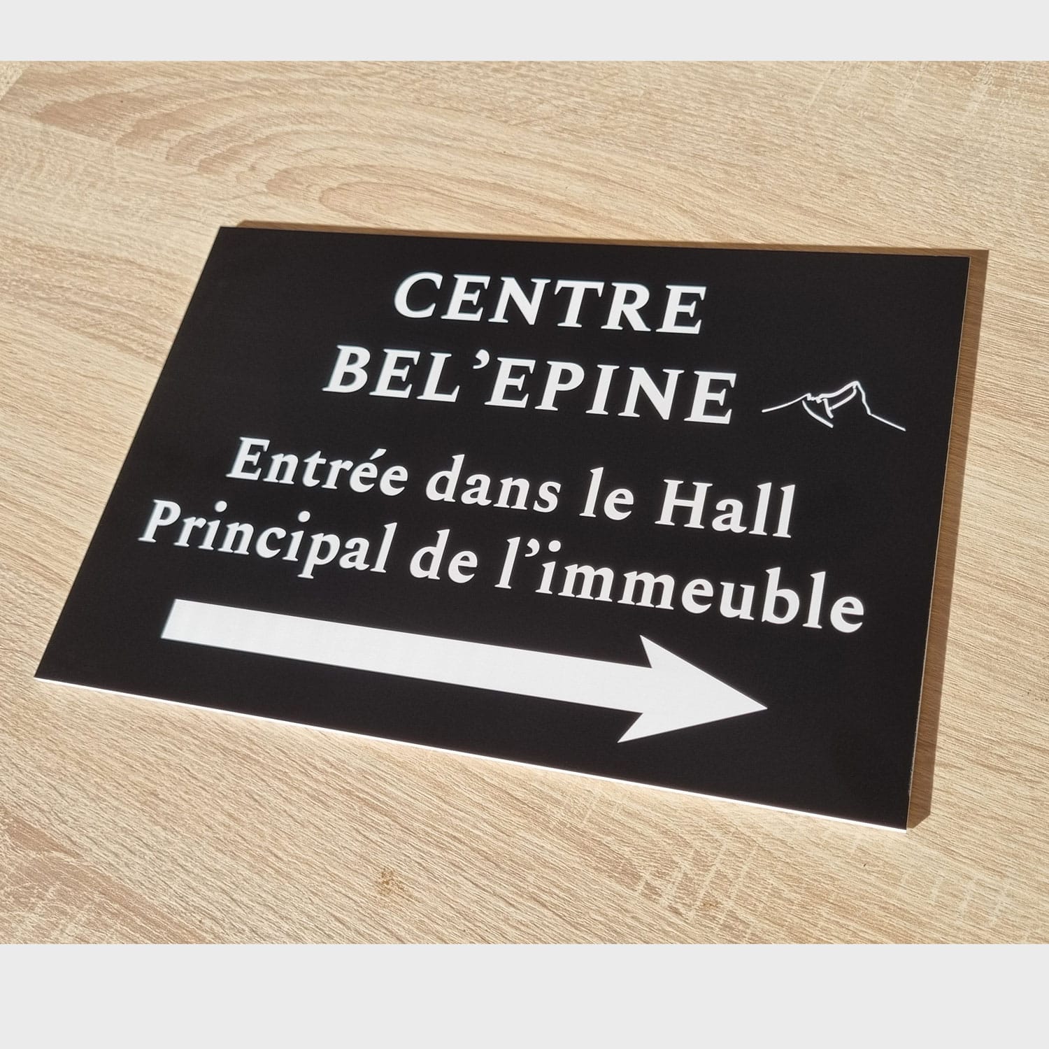 Signalétique Entrée Batiment
